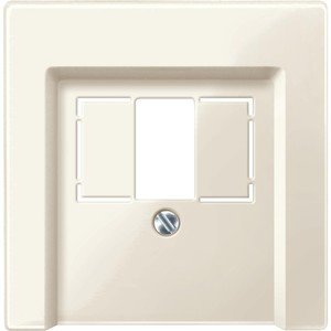 Фото Schneider Electric System M MTN296044 Крышка розетки информационной (Audio/USB, бежевая)