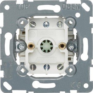 Фото Schneider Electric System M QuickFlex MTN317200 Выключатель двухкнопочный для рольставней с фиксатором положения (10 А, механизм, скрытая установка)