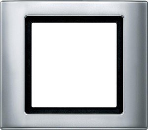 Фото Schneider Electric Merten Aquadesign MTN400160 Рамка 1-постовая (IP44, универсальная, алюминий)