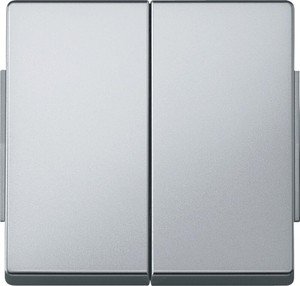 Фото Schneider Electric Merten Aquadesign MTN343560 Клавиша двойная (IP44, алюминий)