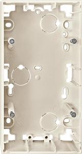 Фото Schneider Electric Merten M-Smart MTN510644 Коробка двойная для наружного монтажа (универсальная, бежевая)