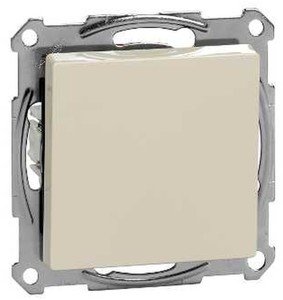 Фото Schneider Electric Merten M-Trend MTN3116-1344 Выключатель одноклавишный (под рамку, скрытая установка, бежевый)