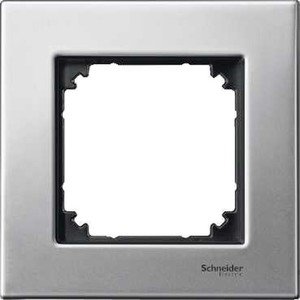 Фото Schneider Electric Merten M-Elegance MTN403160 Рамка 1-постовая (универсальная, платина-серебро)