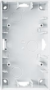 Фото Schneider Electric Merten M-Elegance MTN524219 Коробка двойная для наружного монтажа (универсальная, полярно-белая)