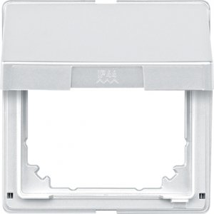 Фото Schneider Electric Merten Aquadesign MTN516519 Рамка монтажная (IP44, крышка, полярно-белая)