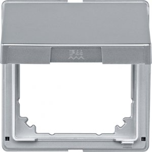 Фото Schneider Electric Merten Aquadesign MTN516560 Рамка монтажная (IP44, крышка, алюминий)