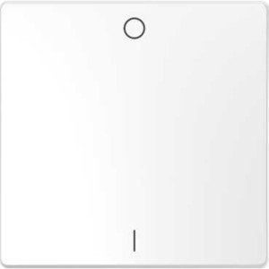 Фото Schneider Electric Merten D-Life MTN3301-6035 Клавиша одиночная "Вкл/Выкл" (белый лотос)