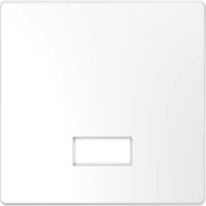 Фото Schneider Electric Merten D-Life MTN3350-6035 Клавиша одиночная (окошко для символа, белый лотос)