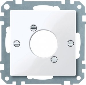 Фото Schneider Electric System M MTN468025 Крышка розетки аудио (XLR, белая)