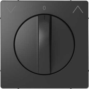 Фото Schneider Electric Merten D-Life MTN3875-6034 Передняя панель поворотного выключателя рольставней (антрацит)