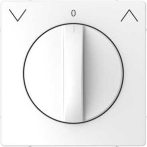 Фото Schneider Electric Merten D-Life MTN3875-6035 Передняя панель поворотного выключателя рольставней (белый лотос)