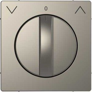 Фото Schneider Electric Merten D-Life MTN3875-6050 Передняя панель поворотного выключателя рольставней (никель)