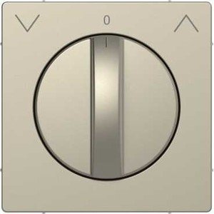 Фото Schneider Electric Merten D-Life MTN3875-6033 Передняя панель поворотного выключателя рольставней (сахара)