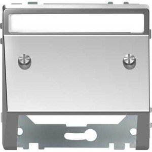 Фото Schneider Electric Merten D-Life MTN4540-6036 Наклонная накладка (нержавеющая сталь)