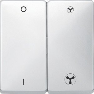 Фото Schneider Electric Merten Artec/Antique MTN411919 Клавиша для механизма выключателя вентиляции двойная (полярно-белая)