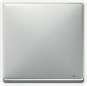 Фото Schneider Electric Merten Artec/Antique MTN412046 Клавиша выключателя одиночная (IP44, стальная)