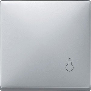 Фото Schneider Electric Merten Artec/Antique MTN412960 Клавиша выключателя "Свет" одиночная (алюминий)