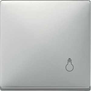 Фото Schneider Electric Merten Artec/Antique MTN412946 Клавиша выключателя "Свет" одиночная (стальная)