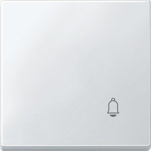 Фото Schneider Electric Merten Artec/Antique MTN412819 Клавиша выключателя "Звонок" одиночная (полярно-белая)
