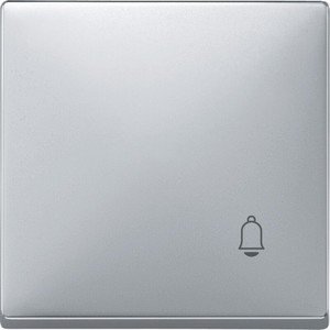 Фото Schneider Electric Merten Artec/Antique MTN412860 Клавиша выключателя "Звонок" одиночная (алюминий)