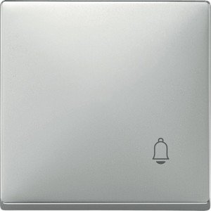 Фото Schneider Electric Merten Artec/Antique MTN412846 Клавиша выключателя "Звонок" одиночная (стальная)
