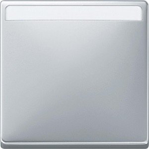 Фото Schneider Electric Merten Artec/Antique MTN412360 Клавиша выключателя одиночная (поле для надписи, алюминий)