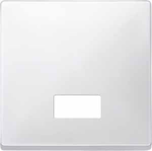 Фото Schneider Electric Merten Artec/Antique MTN411819 Клавиша выключателя одиночная (окошко индикатора/символа, полярно-белая)