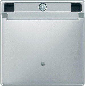 Фото Schneider Electric Merten Artec/Antique MTN315360 Передняя панель выключателя с ключ-картой (алюминий)