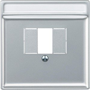 Фото Schneider Electric Merten Artec MTN297860 Крышка розетки информационной (RJ11/RJ45/Audio/USB, TAE, алюминий)