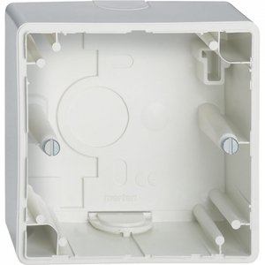 Фото Schneider Electric Merten Artec MTN512119 Коробка для наружного монтажа (универсальная, полярно-белая)