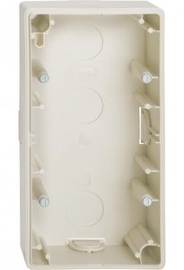 Фото Schneider Electric Merten Artec MTN512244 Коробка двойная для наружного монтажа (универсальная, бежевая)