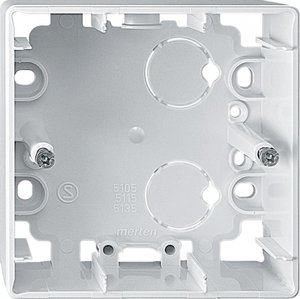 Фото Schneider Electric Merten Artec MTN513519 Коробка для наружного монтажа (универсальная, полярно-белая)