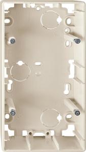 Фото Schneider Electric Merten Artec MTN513644 Коробка двойная для наружного монтажа (универсальная, белая)