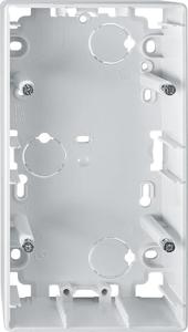 Фото Schneider Electric Merten Artec MTN513619 Коробка двойная для наружного монтажа (универсальная, полярно-белая)