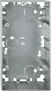 Фото Schneider Electric Merten Artec MTN513646 Коробка двойная для наружного монтажа (универсальная, стальная)