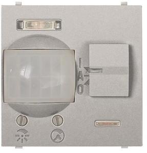 Фото ABB Zenit 2CLA224100N1301 Датчик движения ИК (1800 Вт, 110°, скрытая установка, серебро)