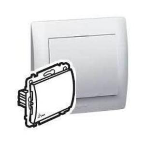 Фото Legrand Galea Life 771024 Переключатель одноклавишный (10 А, IP44, под рамку, с/у, белый)