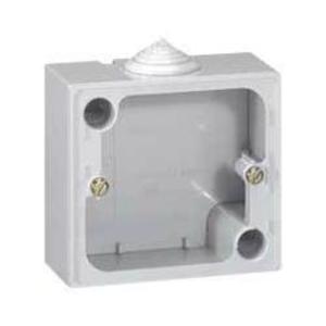Фото Legrand Plexo 090359 Коробка монтажная 1-постовая (универсальная, IP55, серый)