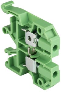 Фото EKF plc-jxb-4/35gn Колодка клеммная JXB-4/35 зеленая PROxima