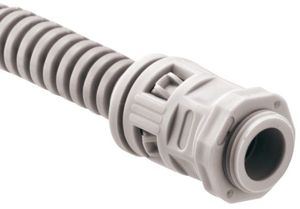 Фото EKF kn-t-16 Коннектор для гофрированной трубы (16мм.) (50шт.) Plast PROxima