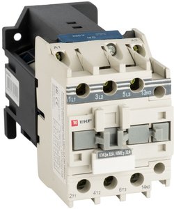 Фото EKF ctr-s-32-24-p Контактор КМЭп малогабаритный 32А 24В DC 1NO PROxima