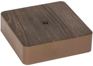 Фото EKF plc-kmr-030-032-t Коробка разветвительная KMP-030-032 (104х104х28) тёмное дерево PROxima