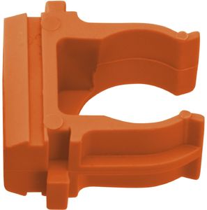 Фото EKF derj-z-25o Крепеж-клипса оранжевая d25мм (10шт.) Plast PROxima
