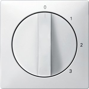 Фото Schneider Electric Merten Artec/Antique MTN316919 Передняя панель для роторного переключателя (трехступенчатая, полярно-белая)