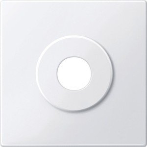 Фото Schneider Electric Merten System M MTN312925 Передняя панель для выключателя с ключом (белая)