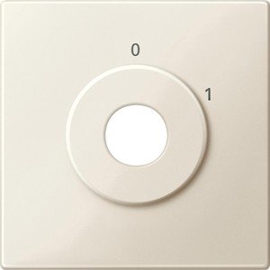 Фото Schneider Electric Merten System M MTN312844 Передняя панель для выключателя с ключом "Вкл/Выкл" (бежевая)