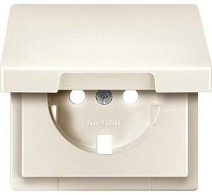 Фото Schneider Electric Merten Artec/Antique MTN2341-4044 Крышка розетки (2P+E, крышка, бежевая)
