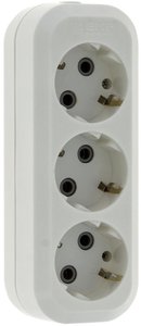 Фото EKF AKB16-3 Колодка 3 гн. 16А 3,5кВт с/з Эксперт PROxima
