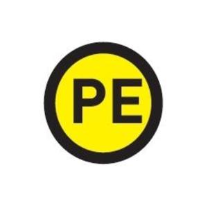Фото EKF an-2-08 Наклейка "PE" (d20мм.) PROxima