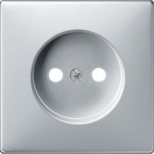 Фото Schneider Electric Merten Artec/Antique MTN2031-4060 Крышка розетки (2P, алюминий)